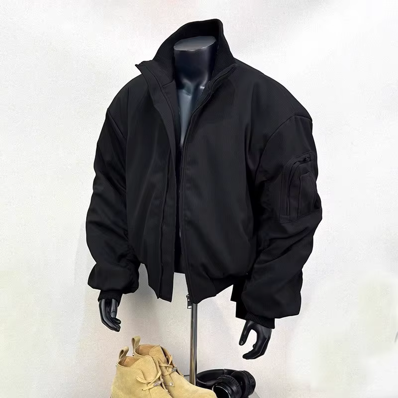 Veste courte pour homme, printemps et automne, silhouette tendance