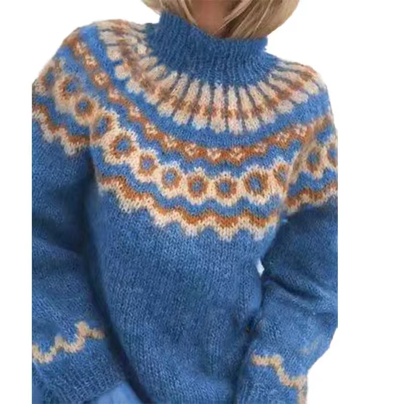 Pull à col roulé élégant pour femmes