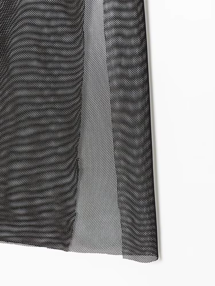 Robe Double couche sans manches à col roulé pour femmes