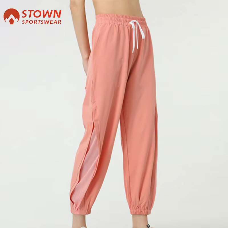 Legging de yoga en maille pour femme, pantalon de sport, jogging, course à pied, entraînement, basket-ball, fitness