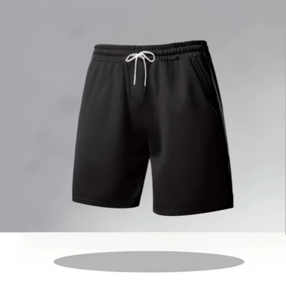 Shorts en maille respirante pour hommes, séchage rapide, sport, course à pied, gym, entraînement, cordon de serrage, décontracté, été, plage