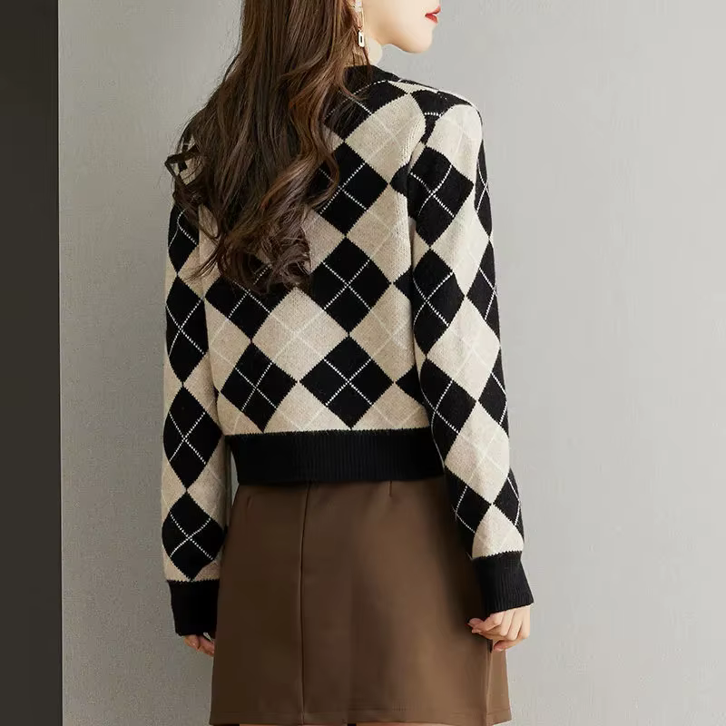 Pull femme 2023 printemps automne tempérament tricot Cardigan dames