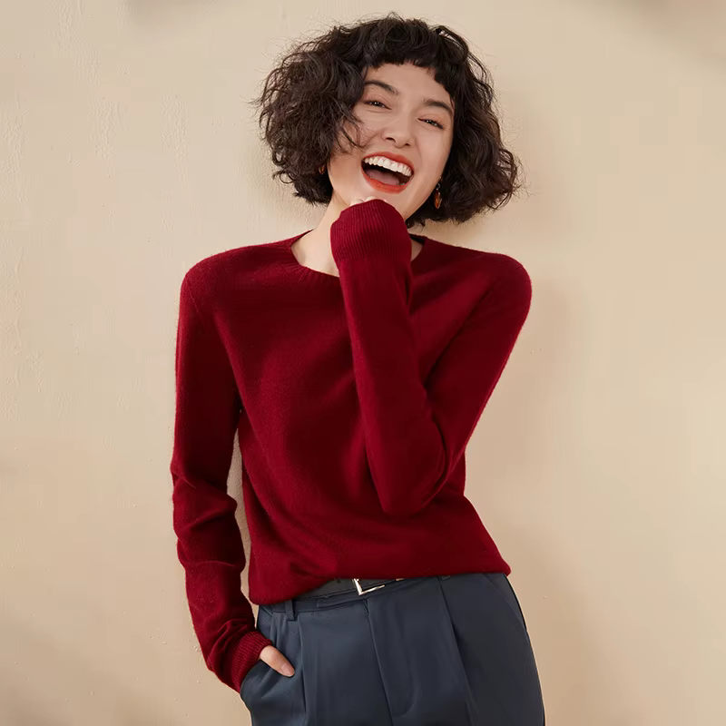 Pull-over pour femme en cachemire pur à 100 %
