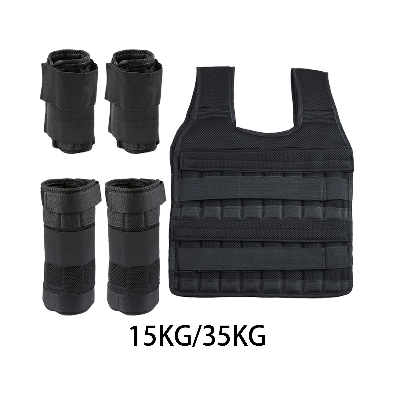 Gilet lesté, bracelet lesté, gilet de poids pour la course et la marche