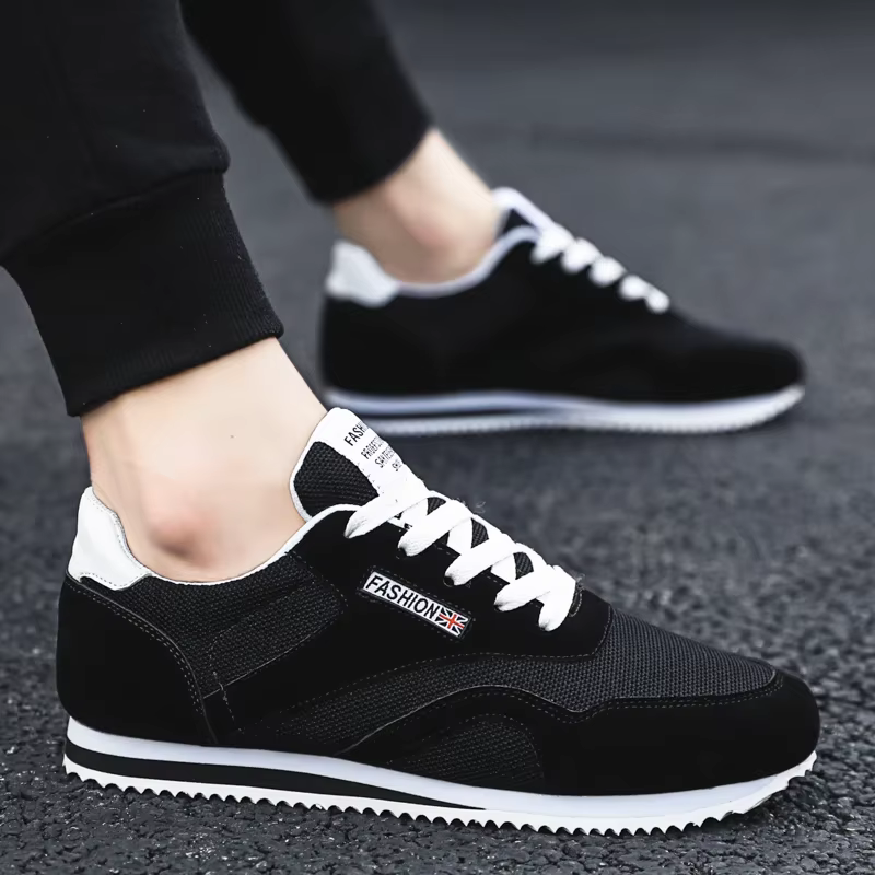 Chaussures décontractées en maille pour hommes au printemps et en été 2025, chaussures de sport légères et décontractées, chaussures de course plates, Skateboard, offre spéciale