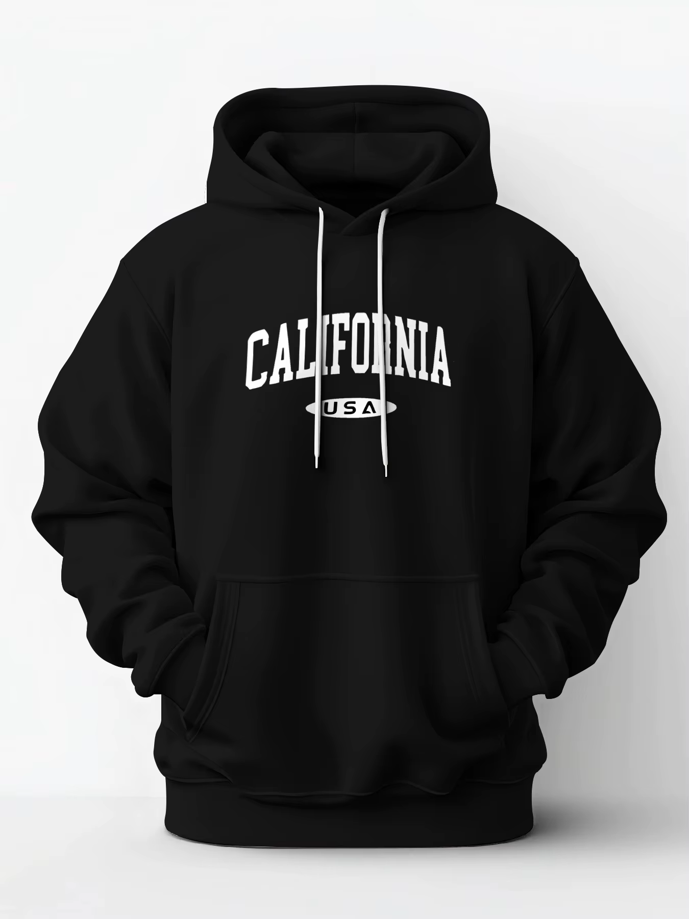 Sweat à capuche California avec poche avant