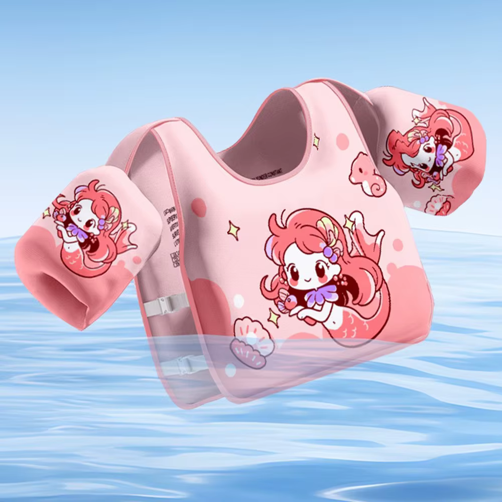 Gilet de natation flottant pour piscine, gilet de flottabilité pour débutant, Tube d'anneau de natation, équipement de jeu d'eau, sans gonflage