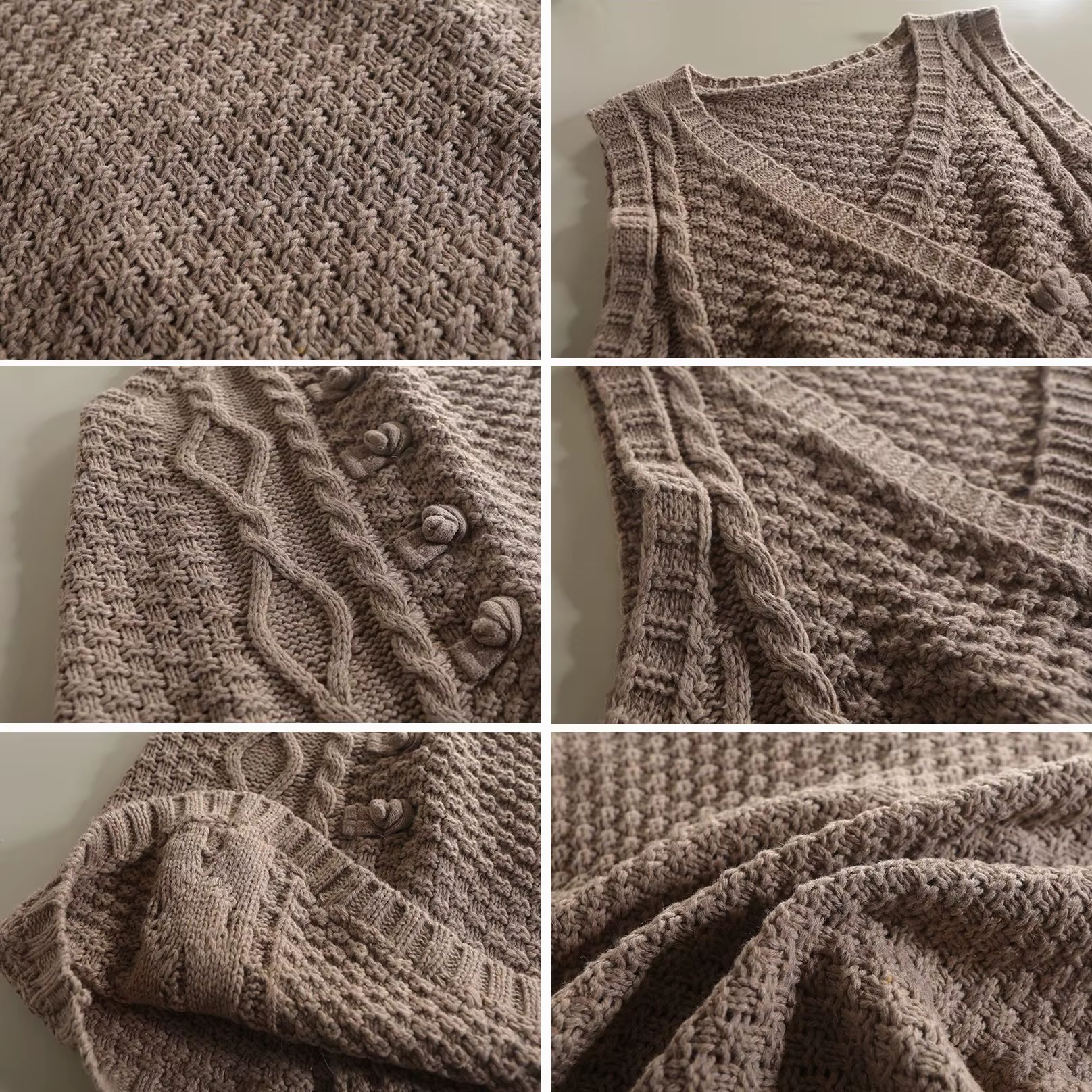 Pull-Over Vintage à lèvent pour Femme et Fille