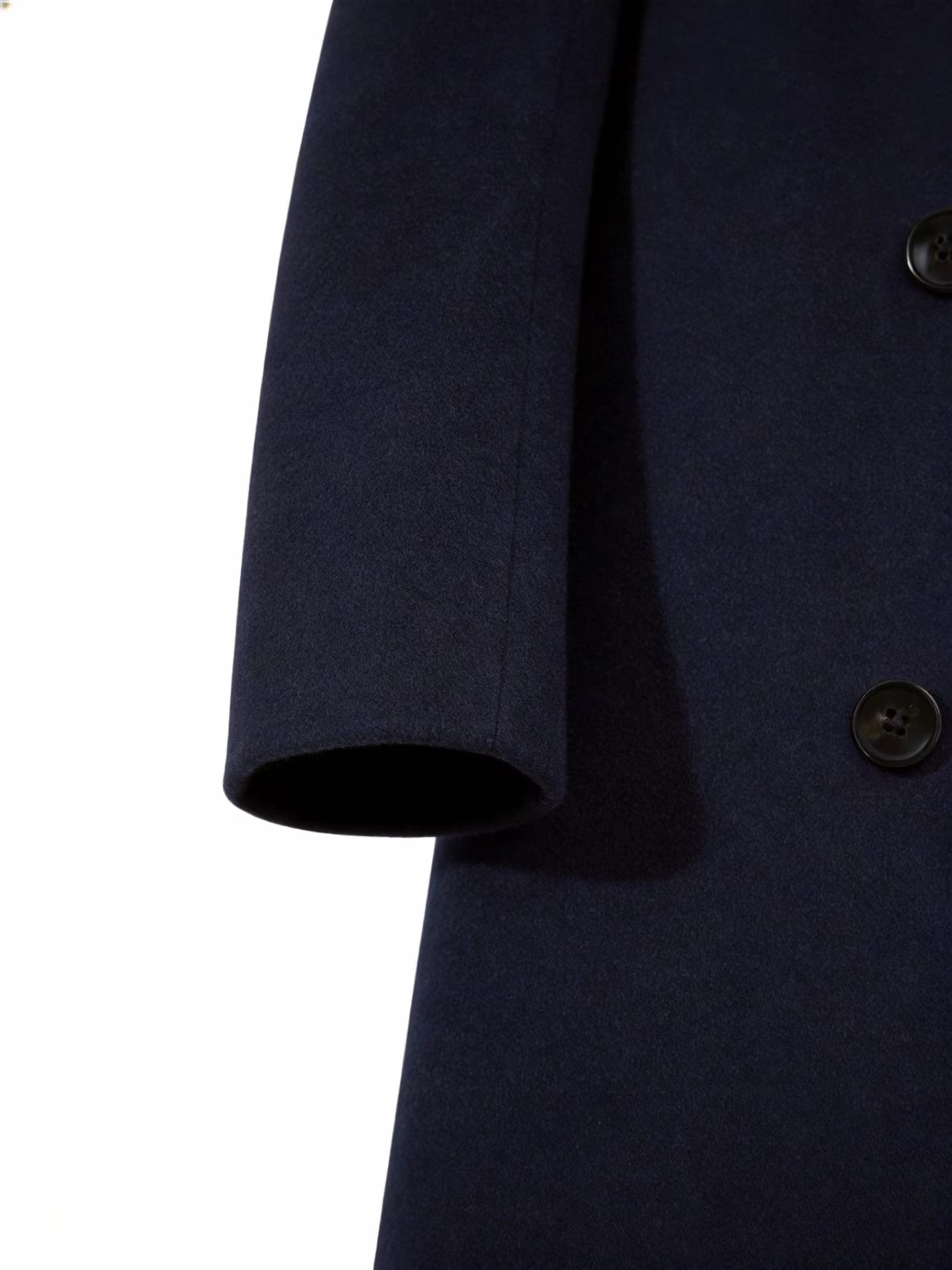 Manteau long pour homme, style britannique, coupe-vent, longueur genou, col classique, double boutonnage, design haut de gamme, printemps-automne