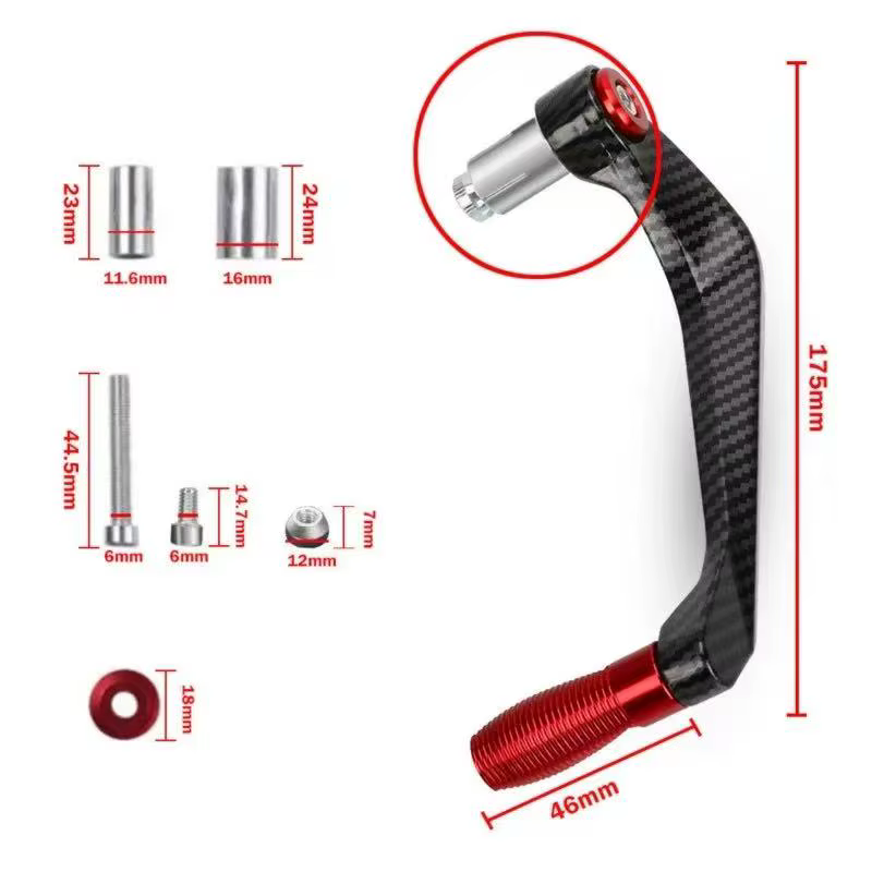 Protecteur de levier de frein et d'embrayage pour guidon de moto, pour Svartpilen Vitpilen 401 Husqvarna 701 Supermoto Enduro Norden 901