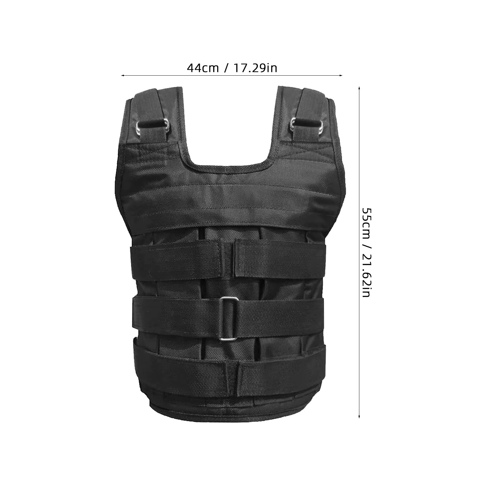 Gilet lesté réglable pour hommes et femmes, respirant, pour l'entraînement de force, la course à pied et le fitness