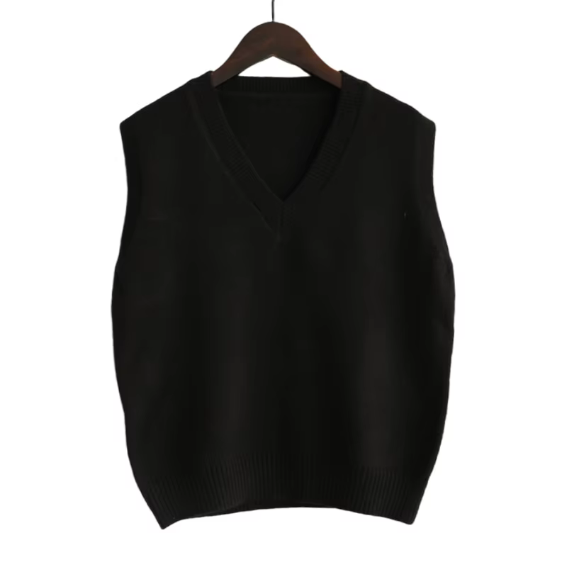 Pull FURSDIC en polyester coupe ample style préppy pour femmes toutes saisons élégance confort