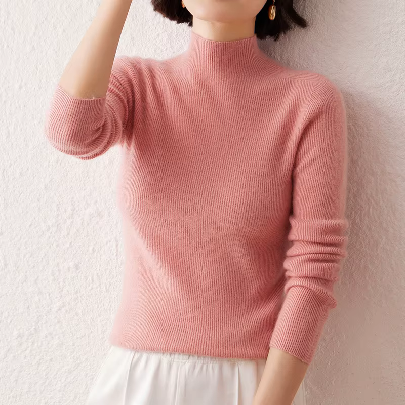 Nouveau pull pour femme en cachemire pur à 100 %