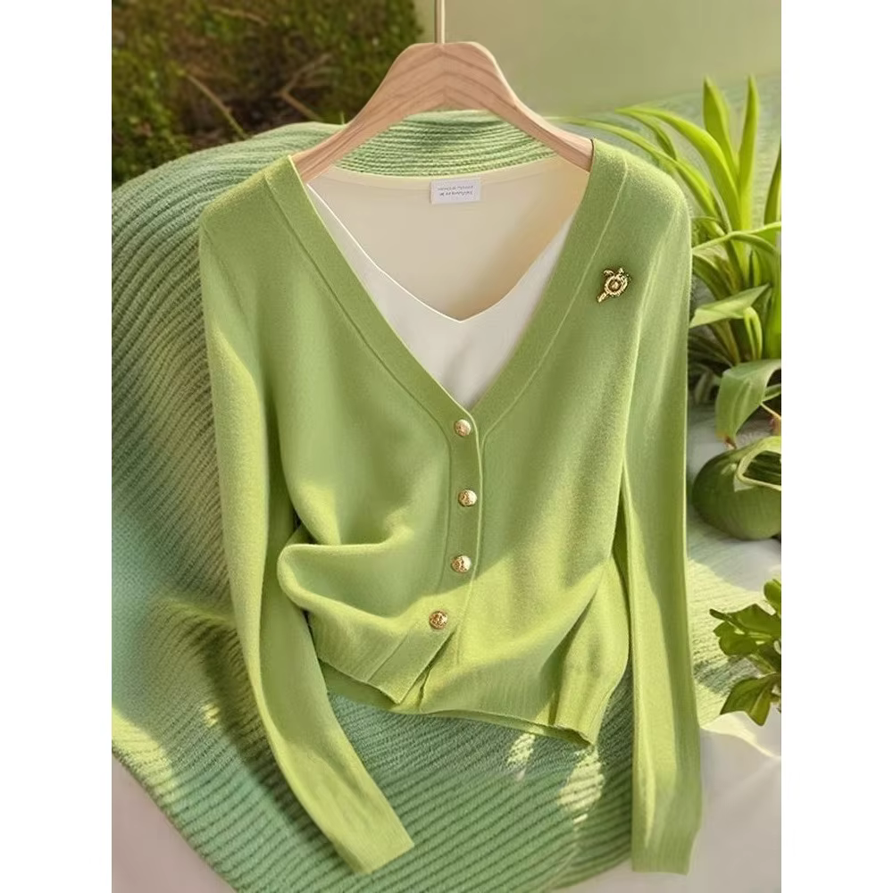 Cardigan fin pour femmes