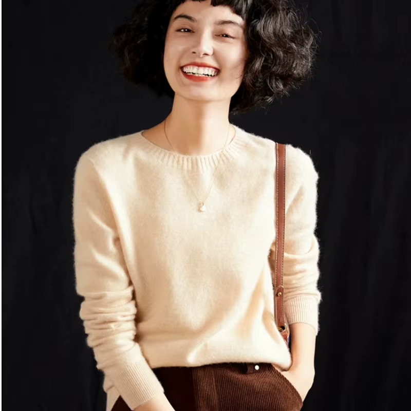 Pull-over pour femme en cachemire pur à 100 %