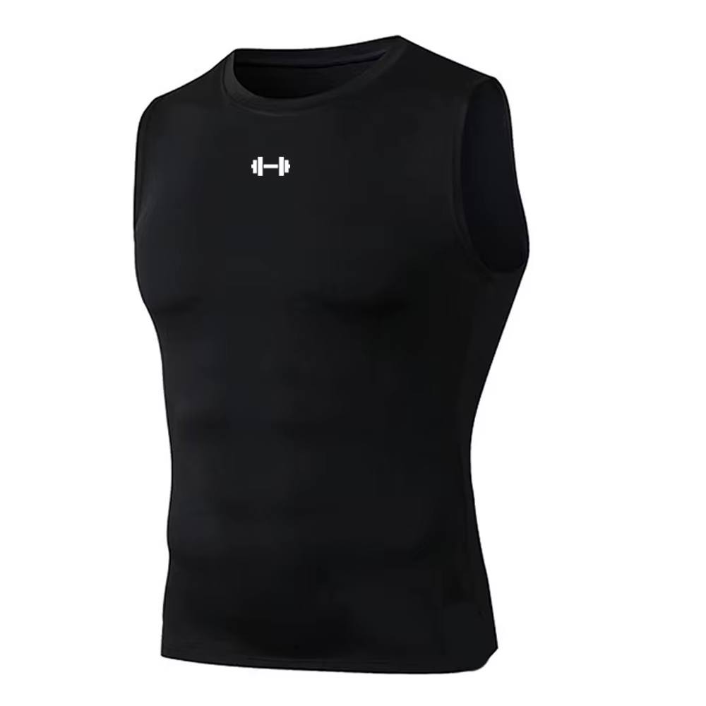 Gilet de course pour hommes, chemise d'été sans manches, gilet de compression élastique, haut pour hommes, gilet de fitness, gilet de sport d'entraînement