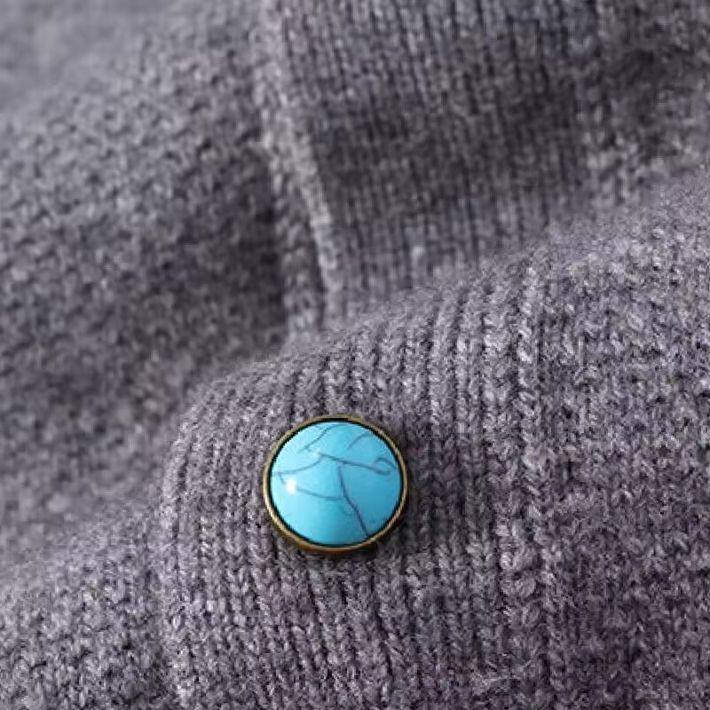 Cardigan en tricot pour hommes, Style court, pull décontracté, coupe régulière, ouvert sur le devant, pour un usage quotidien, automne