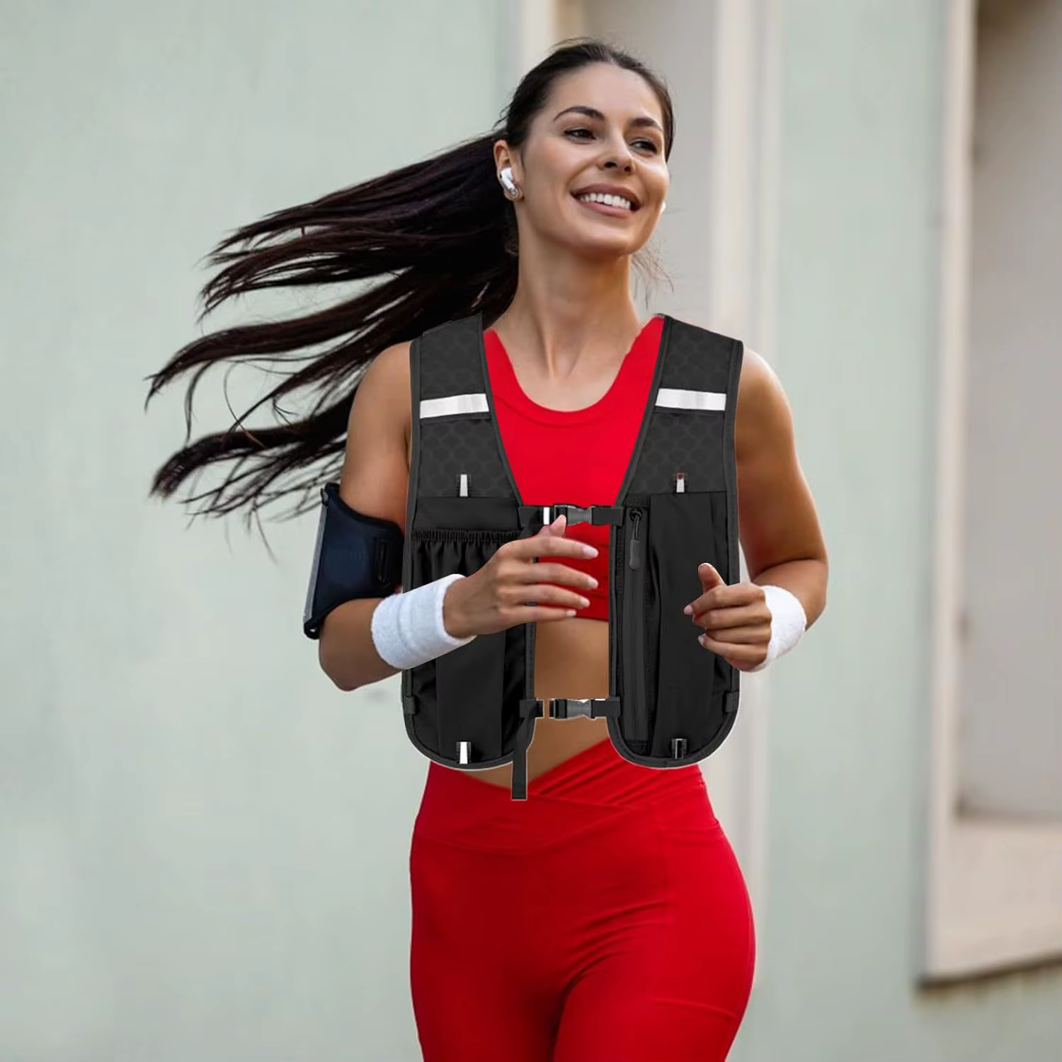 Gilet d'hydratation pour la course à pied pour femmes et hommes, résistant à l'eau, respirant, sac à dos pour les courses, la randonnée, le cyclisme, les sentiers, les marathons