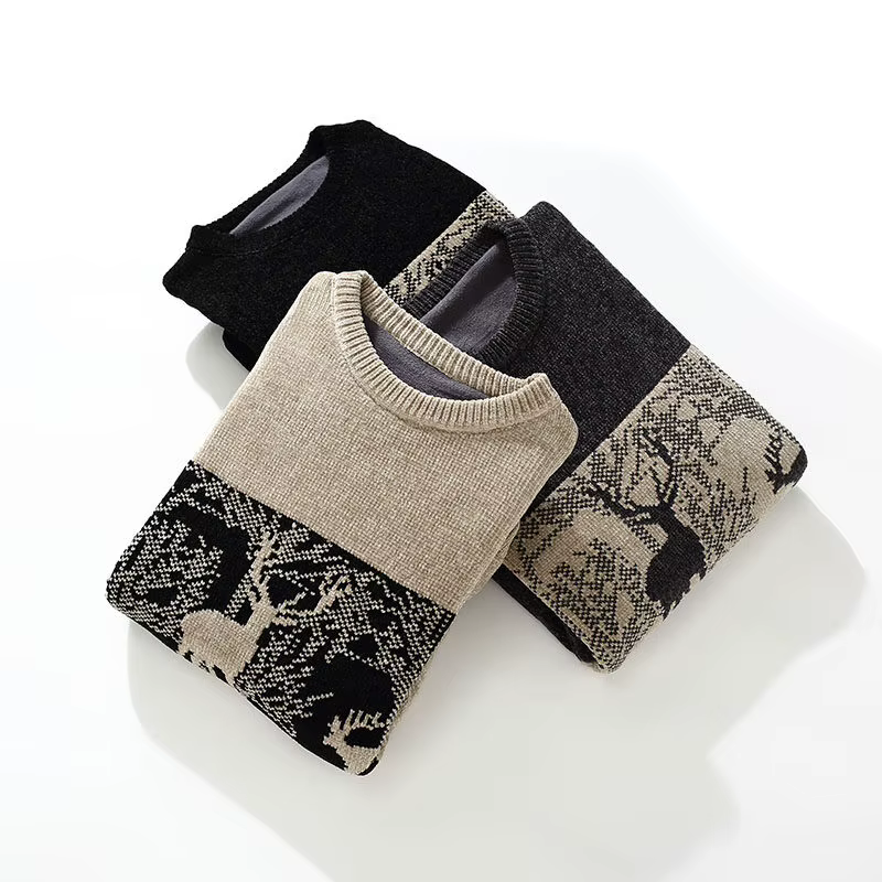 Vêtements pour hommes mâle printemps pulls automne pull pour hommes hommes Sweat-shirt décontracté Streetwear tricot mode Hombre chaud solide