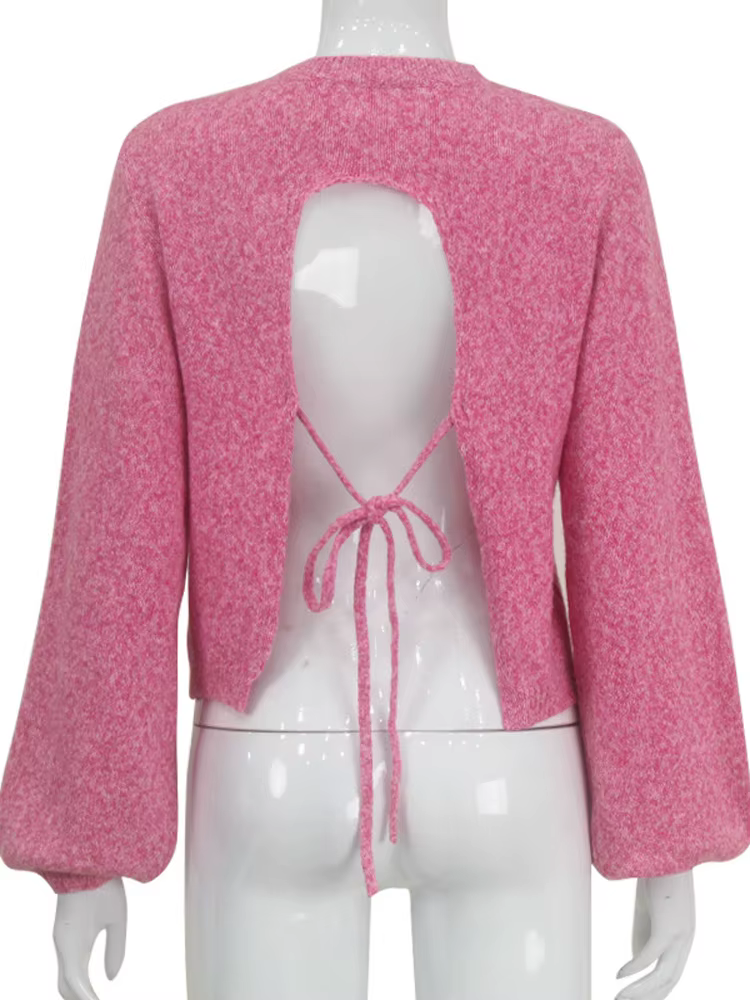Tossy-Pull Dos auxà Lacets pour Femme