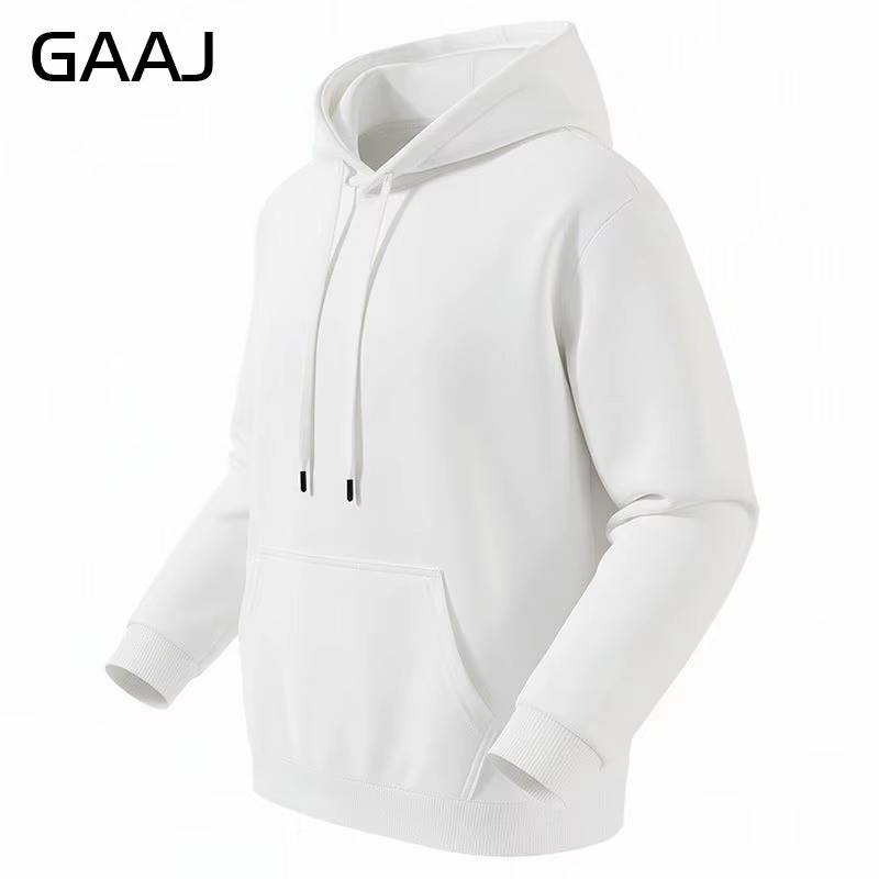Sweat à capuche GAAJ en polyester pour homme et femme, style décontracté et confortable pour les occasions décontractées automnales et hivernales
