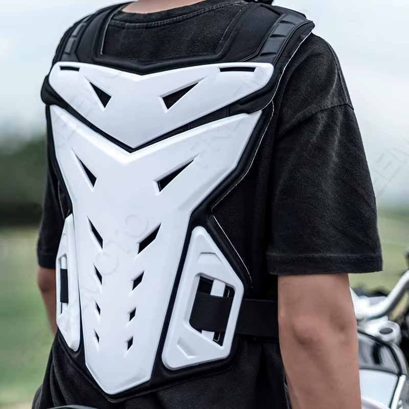 Armure corporelle de Motocross, veste de Moto, gilet de Moto, protection arrière de la poitrine, équipement de protection pour vélo tout-terrain