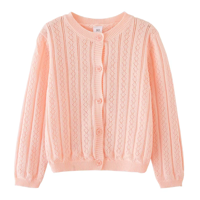 Cardigan à lèvent Vert pour Fille de 1 à 6 Ans, Pull d'Été de Couleur Bonbon Clair, 107, Vêtements pour Enfants de 1, 2, 3, 4, 5, 6 Ans