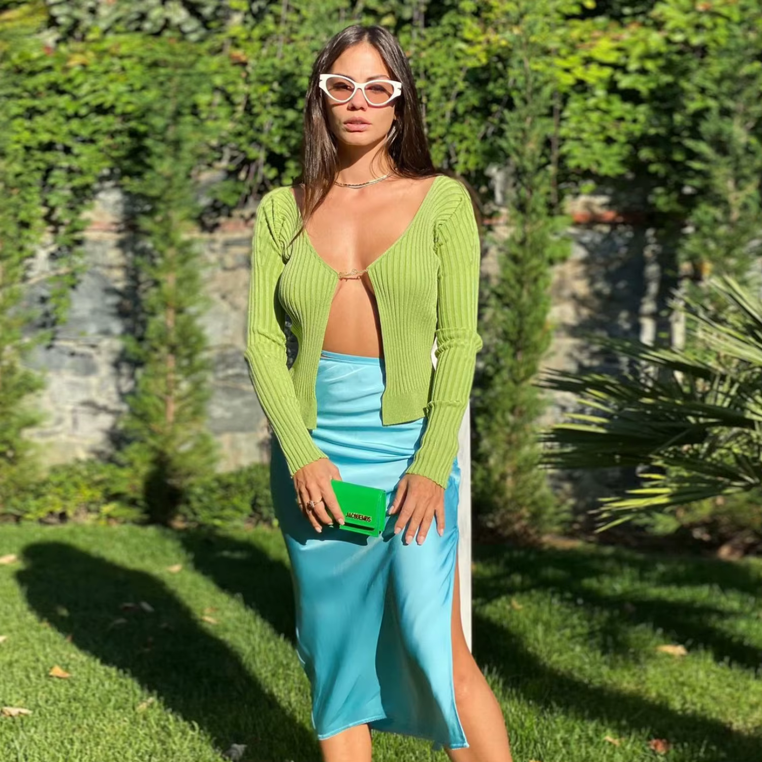 Cardigan tricoté à manches longues pour femme
