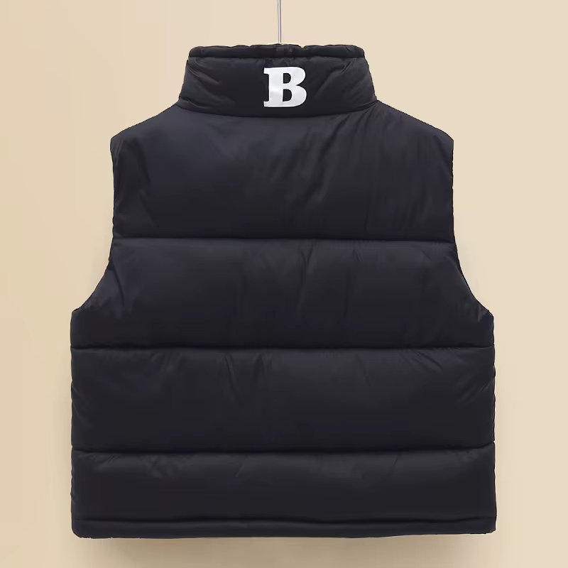 Nouveaux gilets d'hiver pour enfants pour garçons, filles et bébés, gilets en coton épais, chauds et à la mode pour enfants à porter