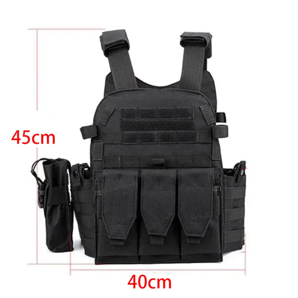 Gilet pare-balles de niveau III pour enfants, camouflage tactique, protection corporelle respirante, multifonctionnel, gilet 6094 anti-couteau