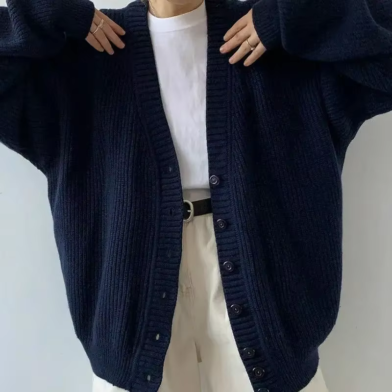 Pull bleu marine pour femme