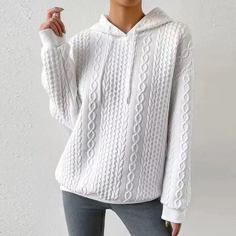 Sweat-shirt à manches longues pour femme
