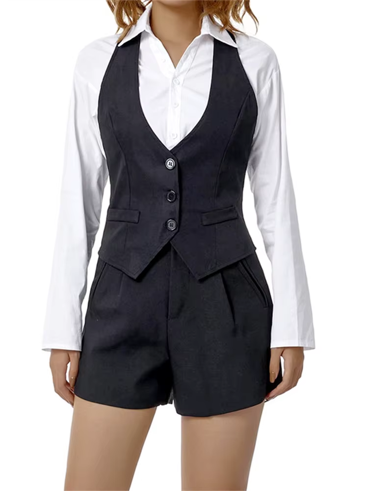 Gilet Vintage sans manches pour femmes