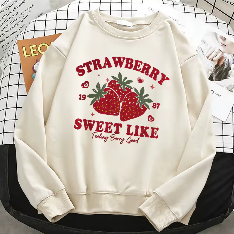 Sweat-shirt à capuche uni pour femme