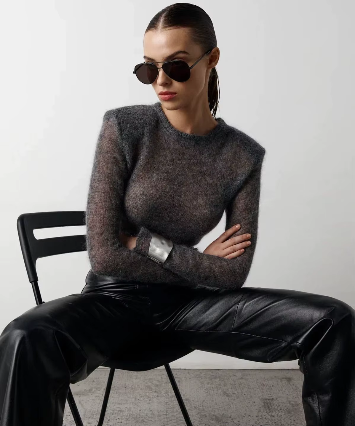 Pull en tricot pour femme