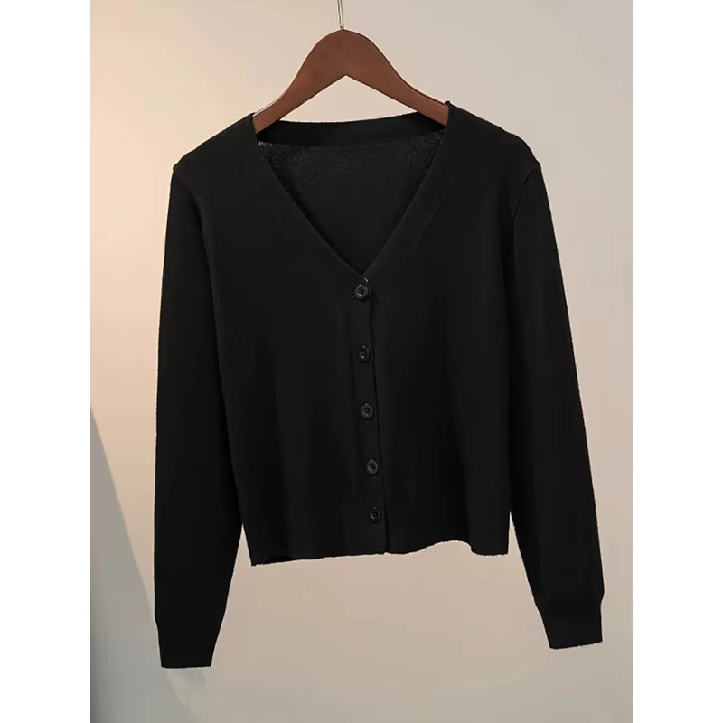 Cardigan Triblockchain à Manches sulfpour Femme