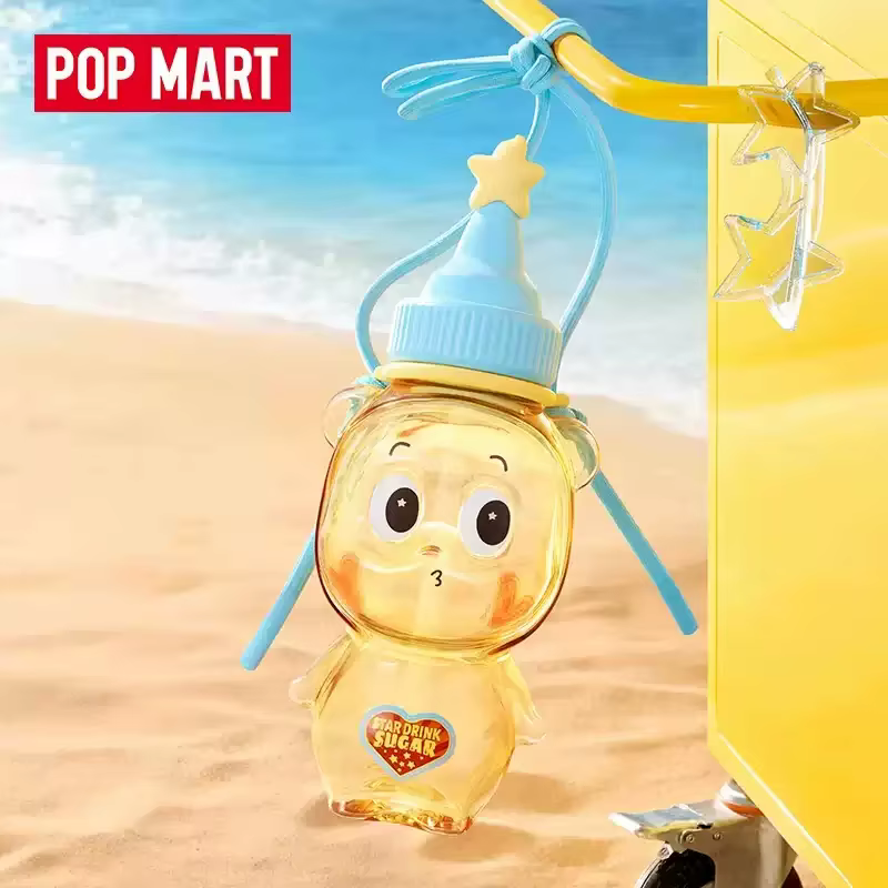 POP MART Twinkle Twinkle Créez Votre Goût – Boîte Mystère – Gobelet Portable Transparent – Tasse de Voyage Extérieure – Cadeau de Collection