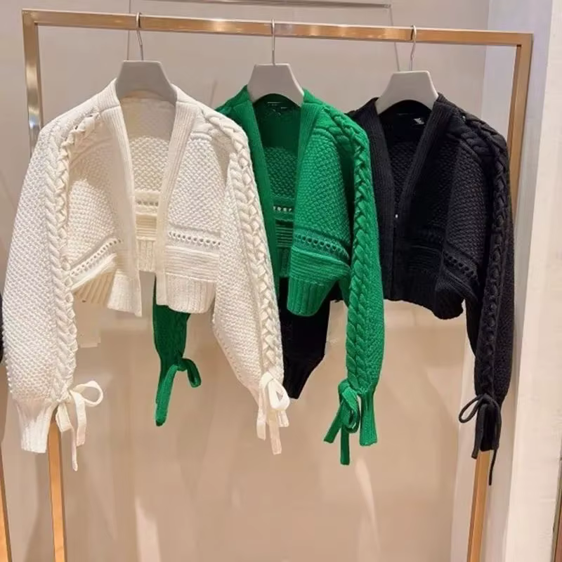 Nouveau produit : Cardigan tricoté pour femme
