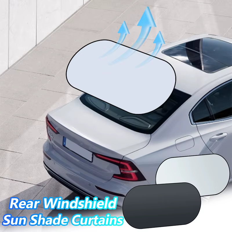 Pare-soleil réfléchissant UV pour voiture, protection solaire pour pare-brise arrière, isolation thermique, rideaux d'intimité pour voiture, pliables et rétractables