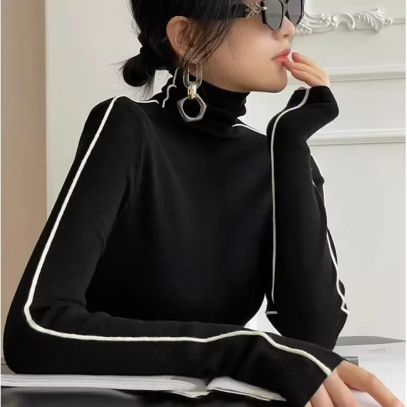 Pulls à col roulé pour femmes
