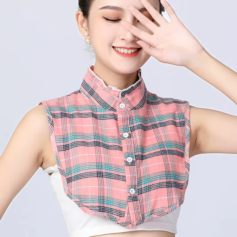 Faux col chemise femmes faux col femme automne printemps col détachable pour pull revers Blouse femmes vêtements accessoires
