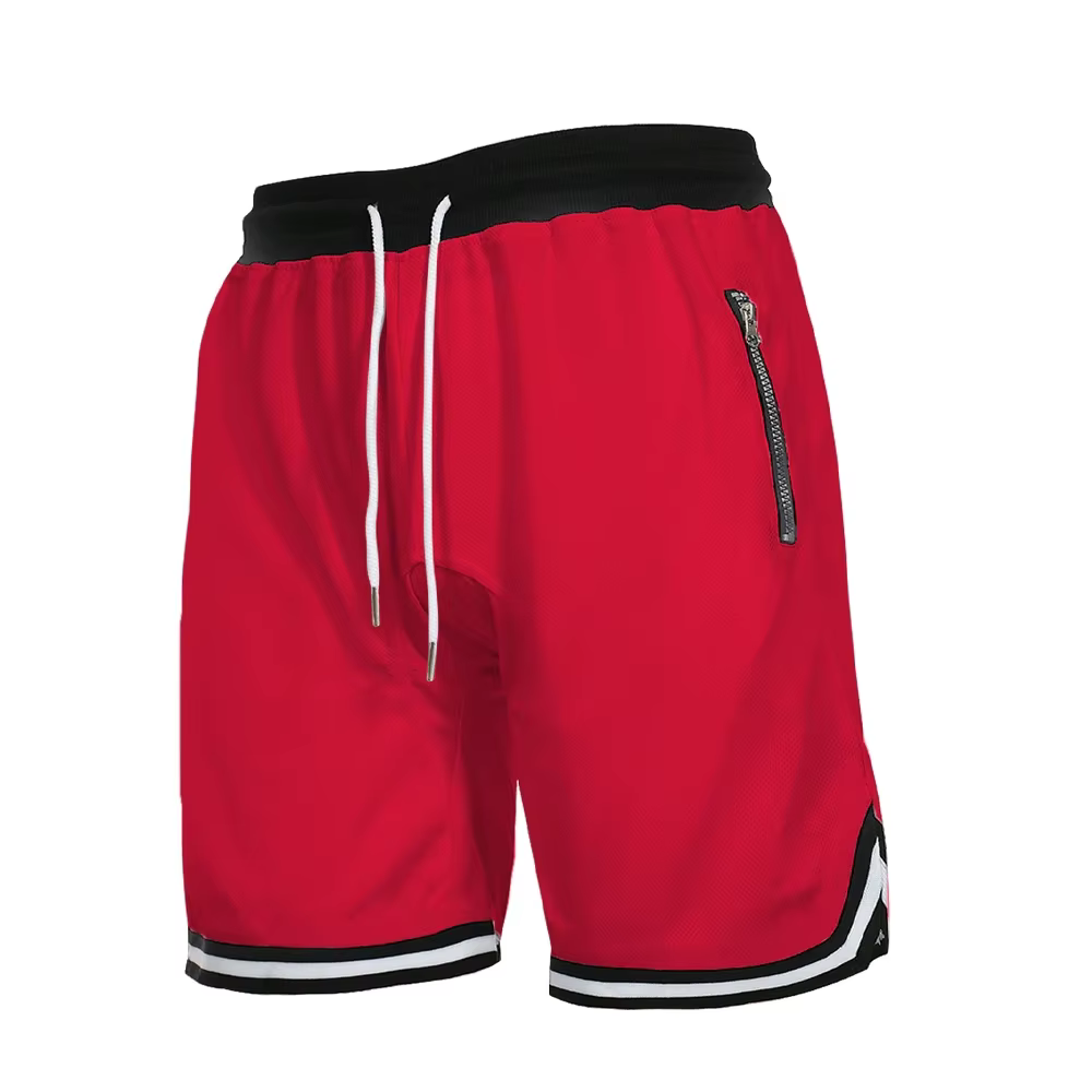 Shorts de basket-ball en maille à séchage rapide pour hommes, pantalons courts d'extérieur respirants, joggeurs de sport décontractés, salle de sport, fitness, été