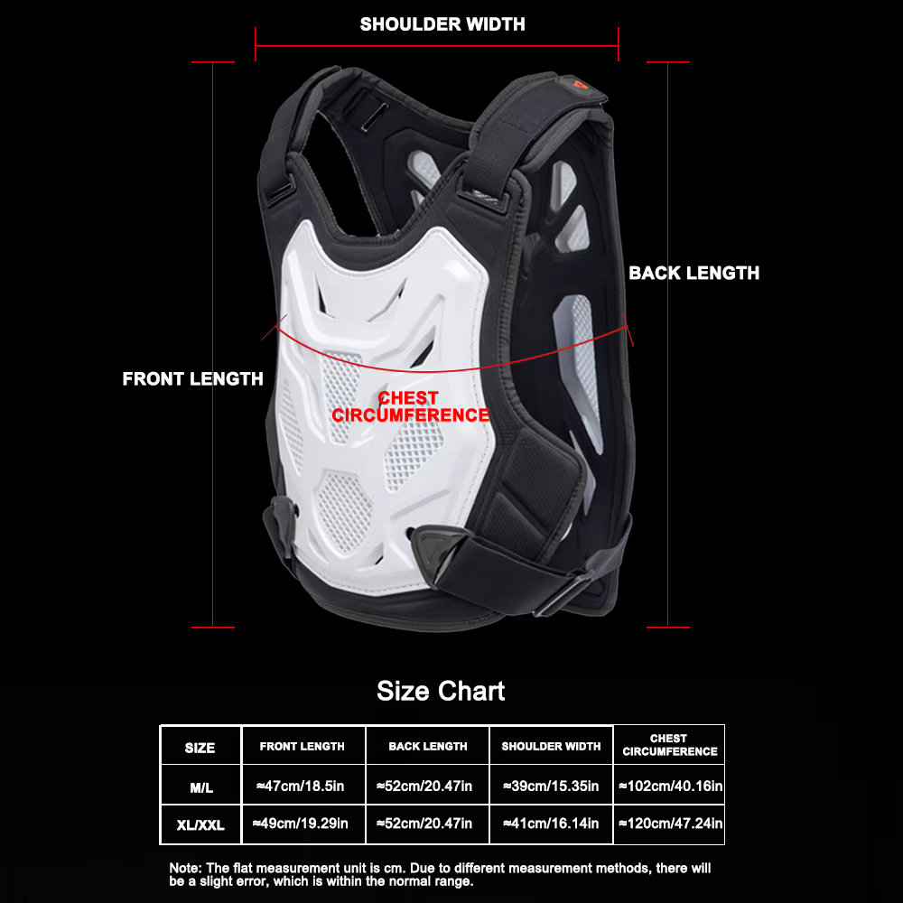 Gilet d'armure de Moto professionnel, équipement de protection du corps, Motocross DH MX vtt, Dirt Bike, protection de poitrine et de dos, équipement de Moto