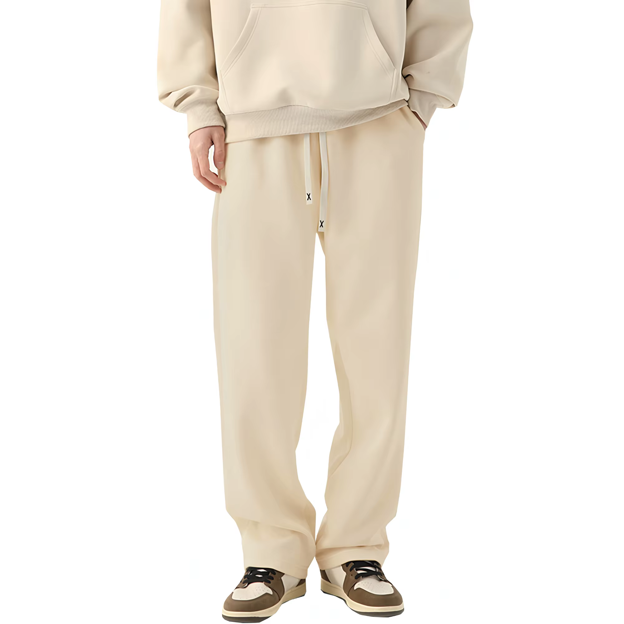 Pantalon de jogging pour hommes, baggy, neutre, respirant, baggy, pour l'extérieur, design à la mode, nouveau pantalon de survêtement