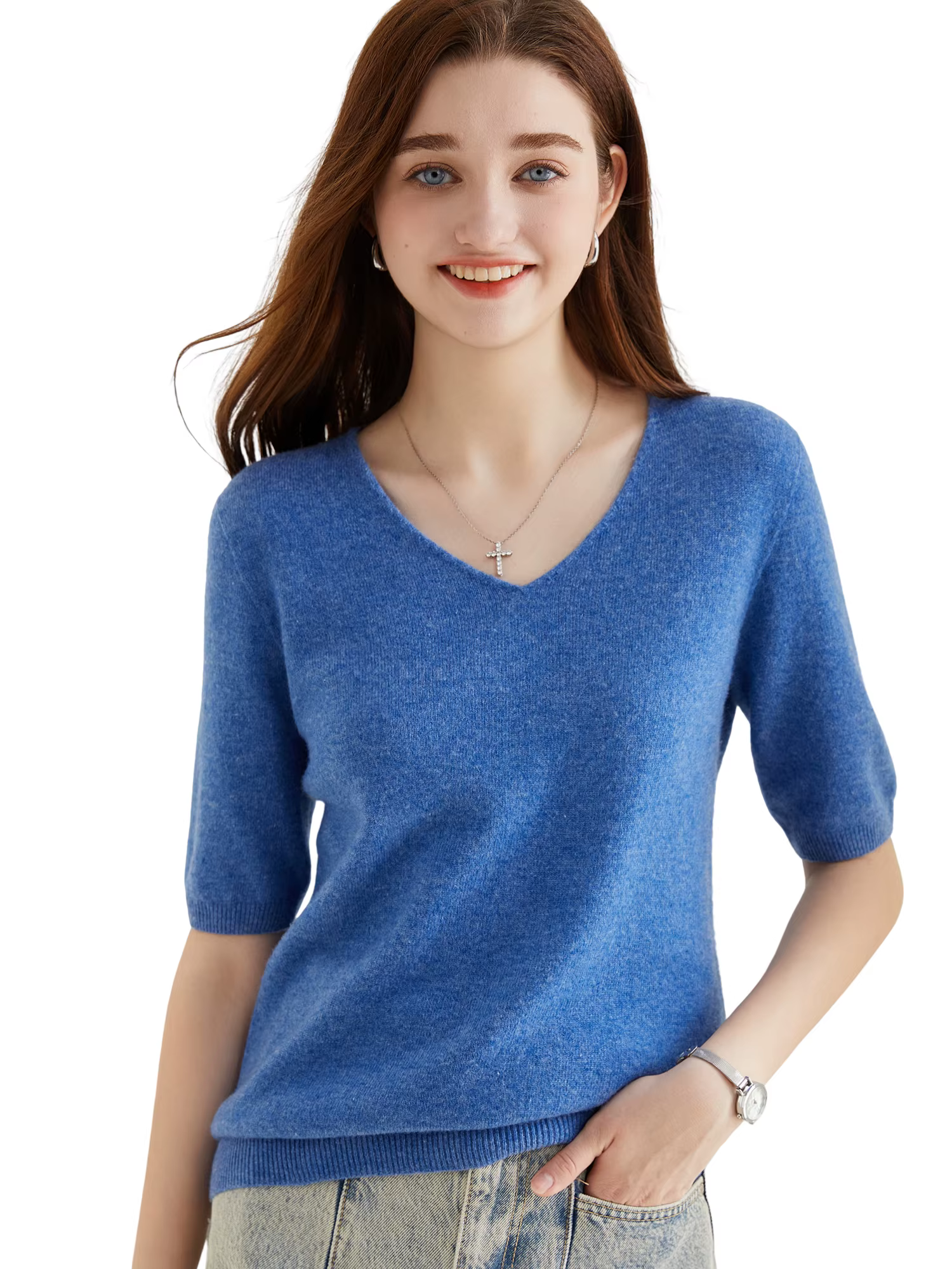 Pull femme 100% laine mérinos
