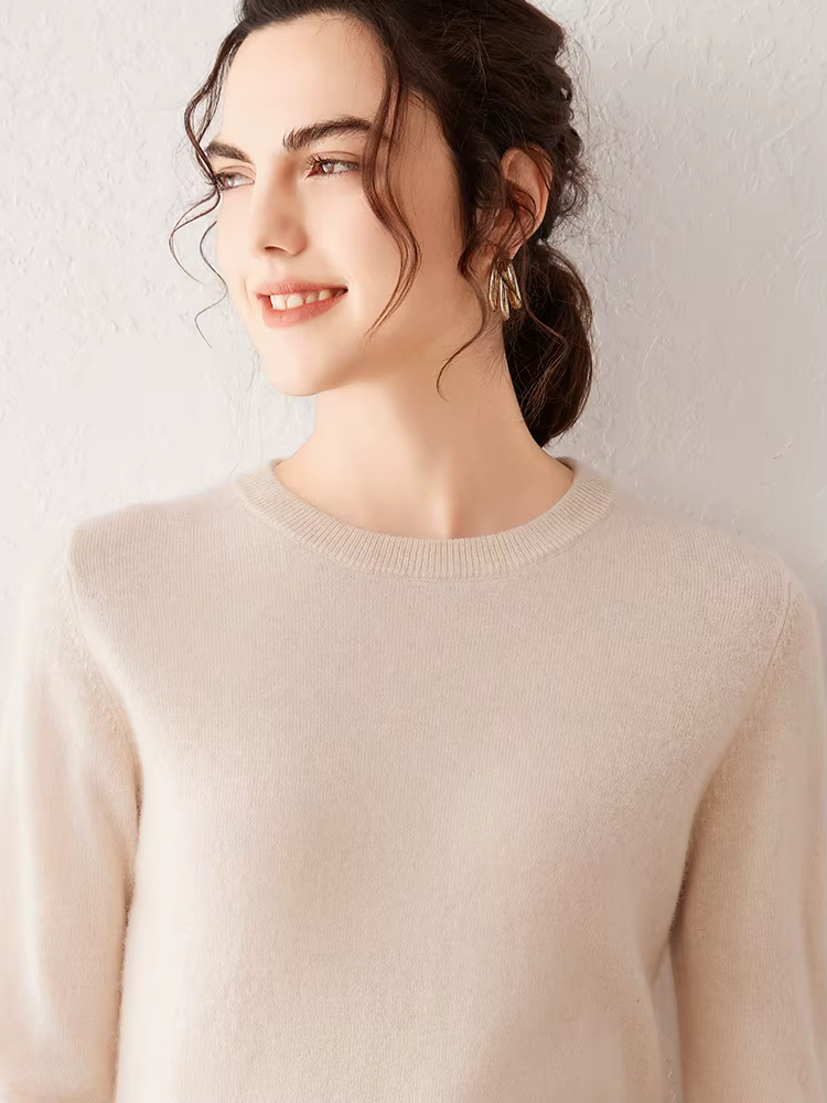 Pull en cachemire pur pour femme