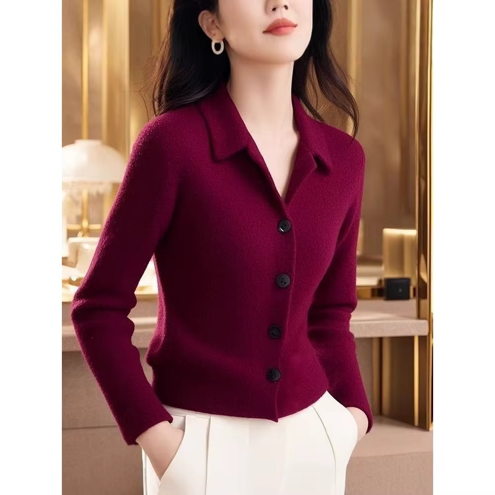 Cardigan fin pour femmes