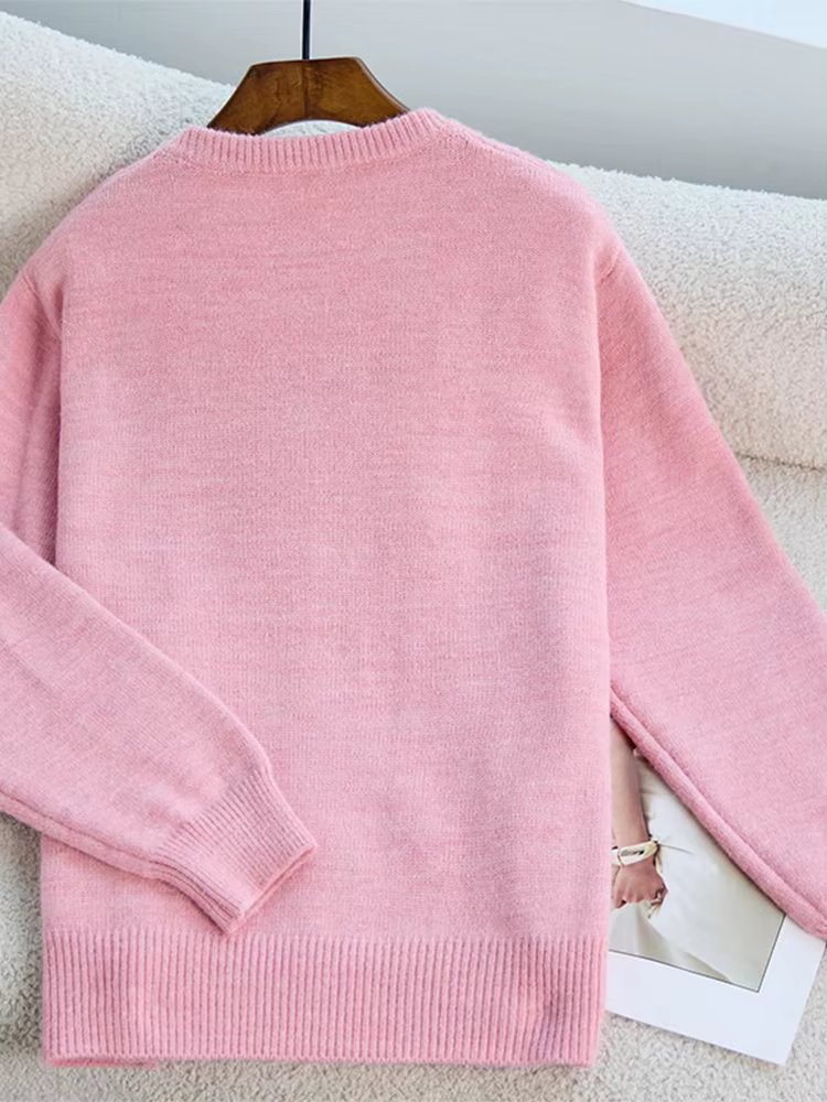Chandails tricotés à nœud pour femmes