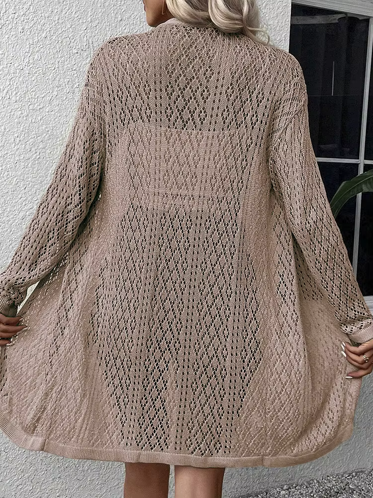 Cardigan long pour femme