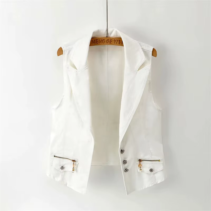 Gilet en Jean femme 2025 nouvelles dames veste